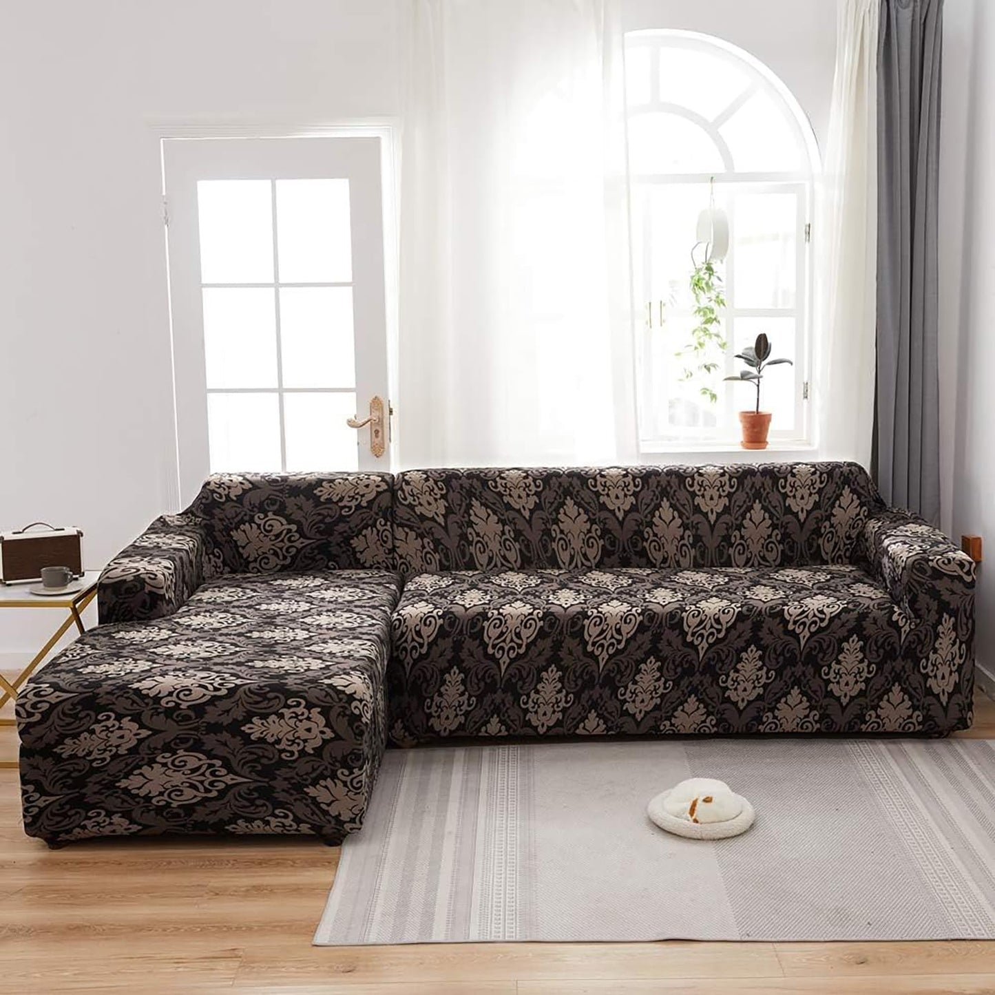 L Shape Flexible & Dust-Proof Sofa Cover