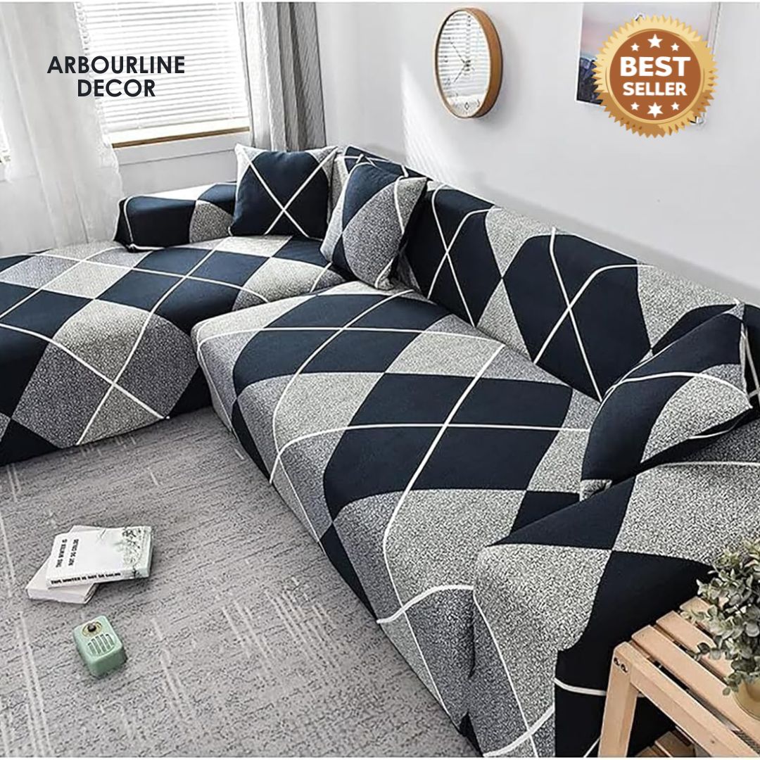 L Shape Flexible & Dust-Proof Sofa Cover