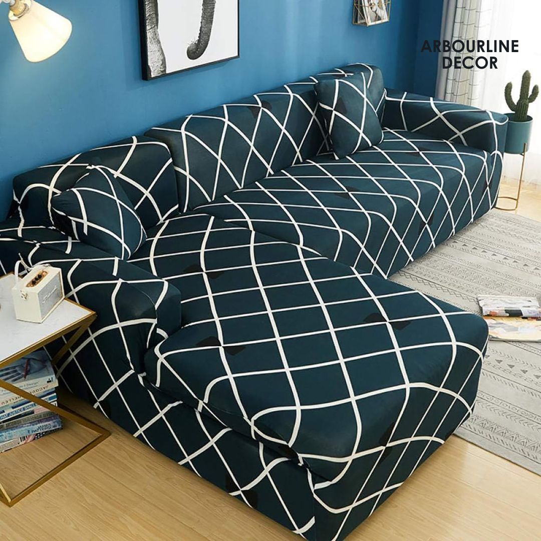 L Shape Flexible & Dust-Proof Sofa Cover