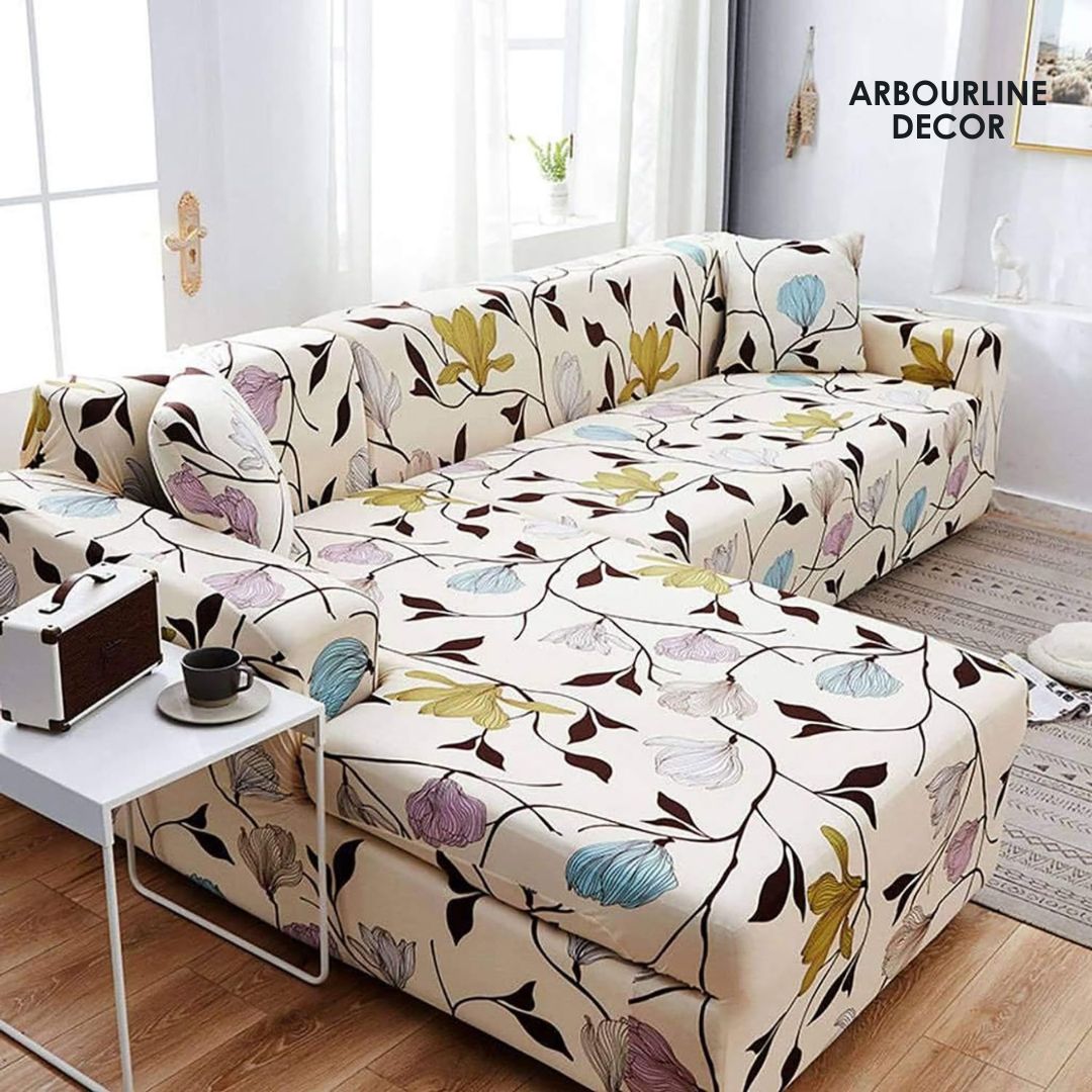 L Shape Flexible & Dust-Proof Sofa Cover