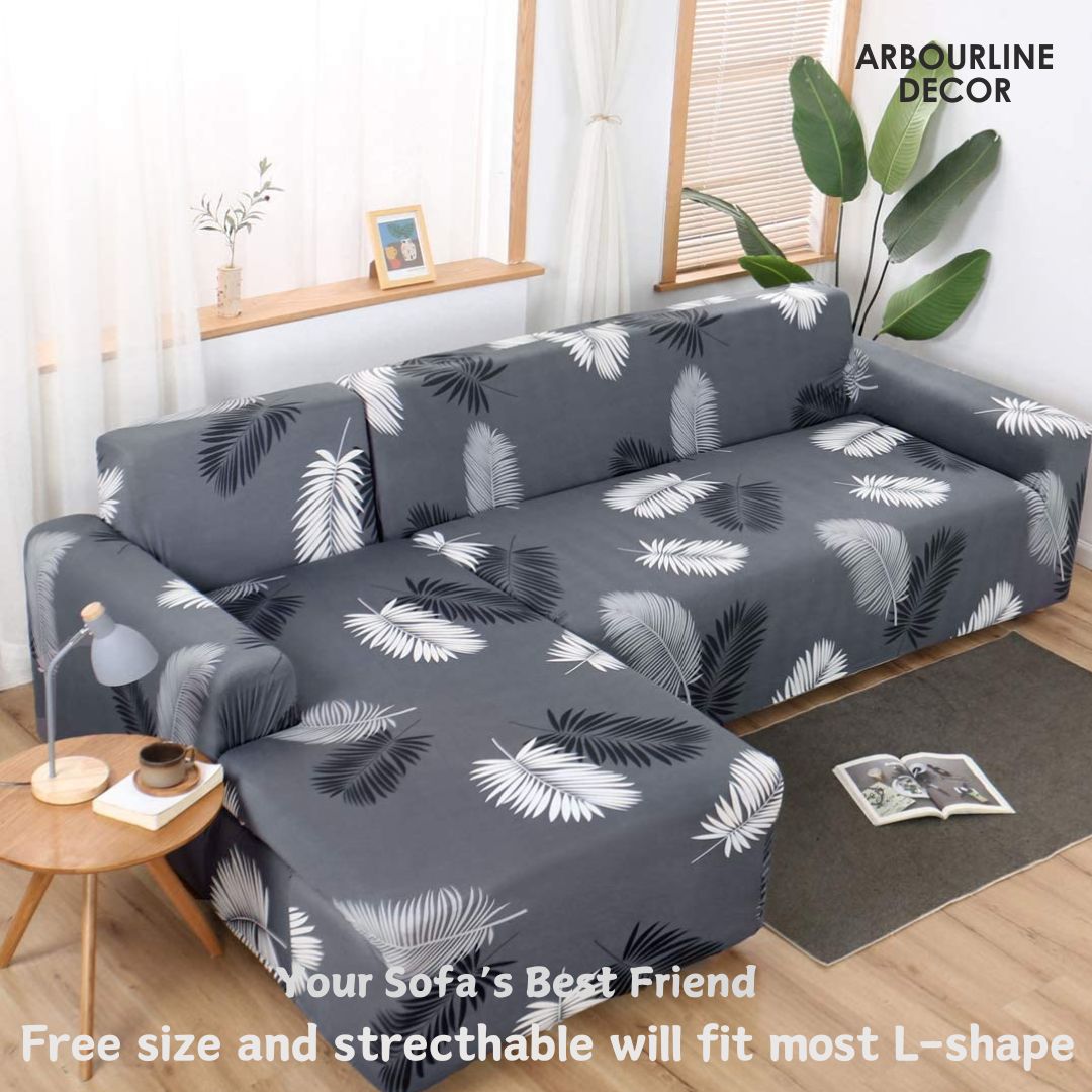 L Shape Flexible & Dust-Proof Sofa Cover