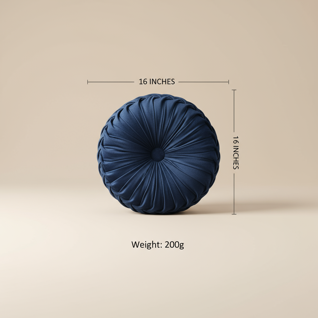 Arbourline Luxe Round Pillow