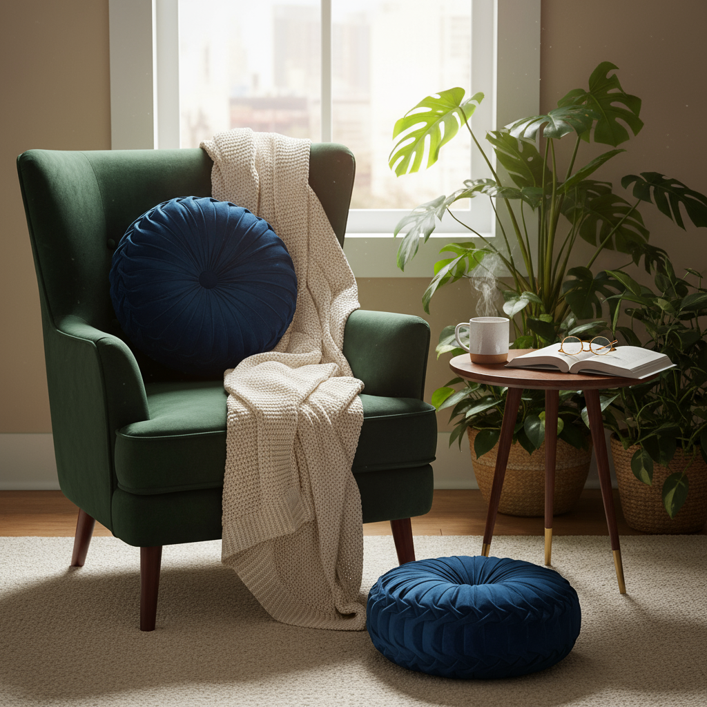 Arbourline Luxe Round Pillow