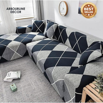 L Shape Flexible & Dust-Proof Sofa Cover