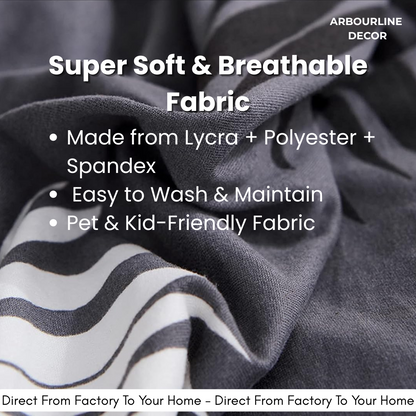 L Shape Flexible & Dust-Proof Sofa Cover