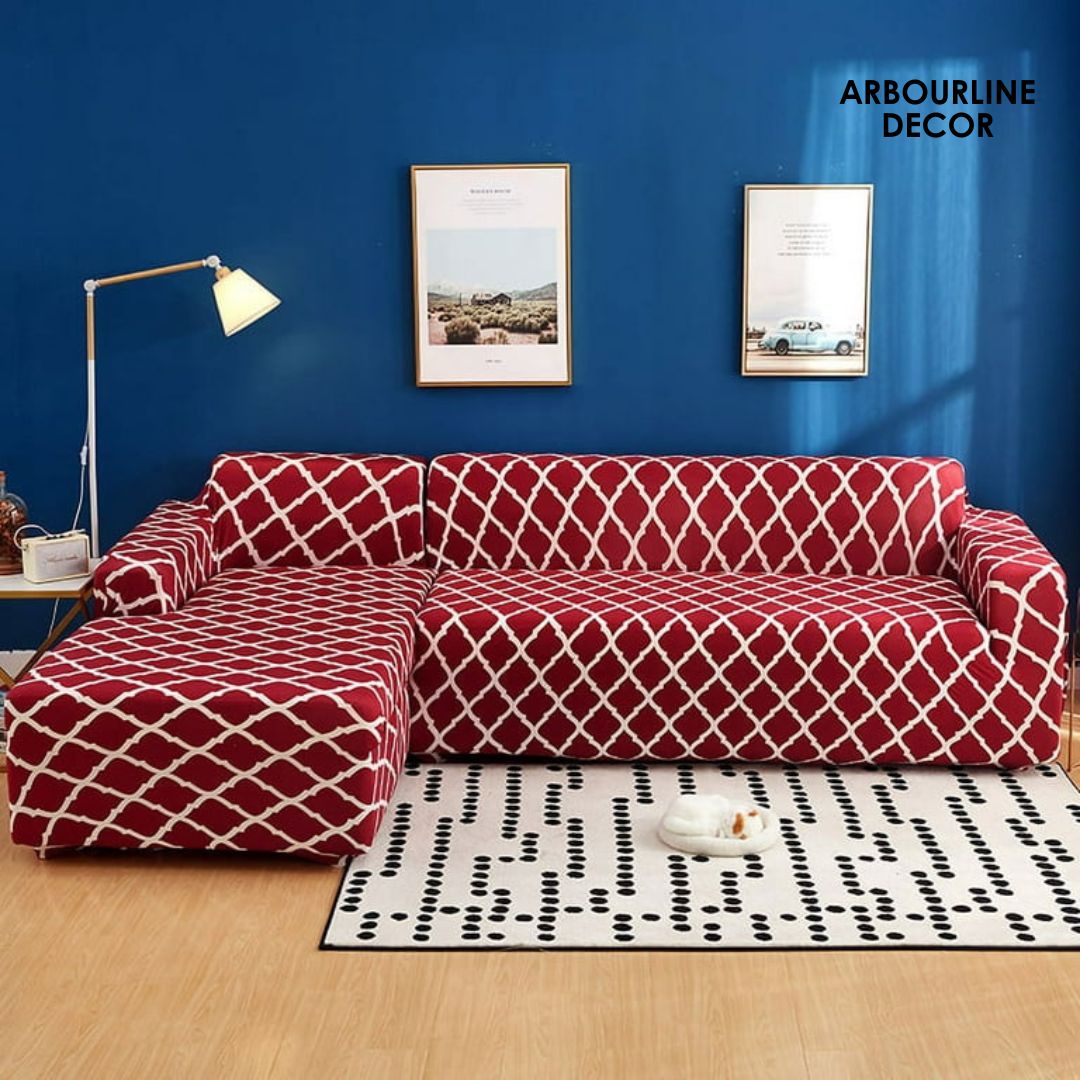 L Shape Flexible & Dust-Proof Sofa Cover